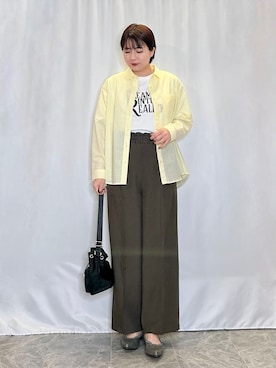 「Lee（リー）のアイテム（バッグ）」を使った、ネリさん（レディース・162cm）の春コーディネート