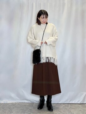 ネリさん(レディース・162cm)の冬コーディネート