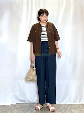 ネリさん(レディース・162cm)の夏コーディネート