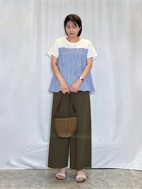 ネリさん(レディース・162cm)の夏コーディネート