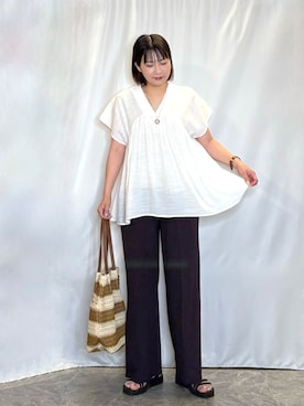 ネリさん(レディース・162cm)の夏コーディネート