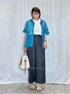 ネリさん(レディース・162cm)の夏コーディネート