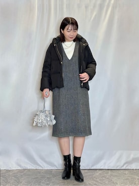 ネリさん(レディース・162cm)の冬コーディネート