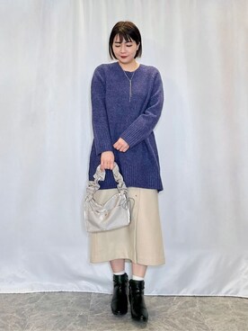 ネリさん(レディース・162cm)の冬コーディネート