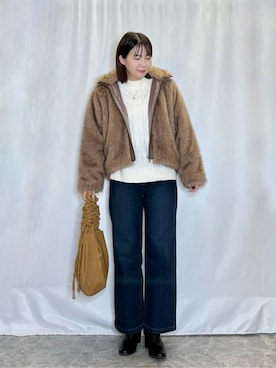 ネリさん（レディース・162cm）の冬コーディネート
