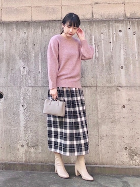 ネリさん(レディース・162cm)の冬コーディネート