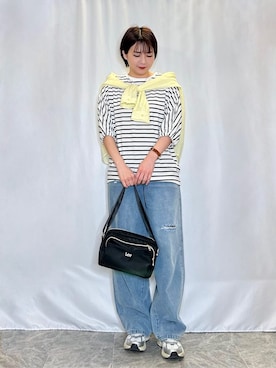 「Lee（リー）のアイテム（バッグ）」を使った、ネリさん（レディース・162cm）の春コーディネート
