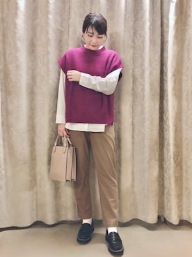 ネリさん（レディース・162cm）の秋コーディネート