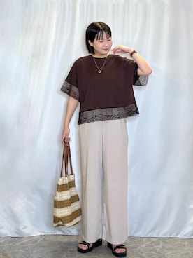 ネリさん(レディース・162cm)の夏コーディネート