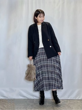 ネリさん(レディース・162cm)の秋コーディネート