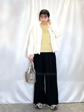 「Lee（リー）のアイテム（バッグ）」を使った、ネリさん（レディース・162cm）の春コーディネート