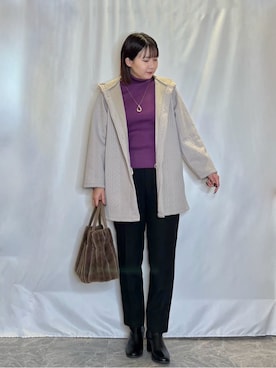 ネリさん(レディース・162cm)の冬コーディネート