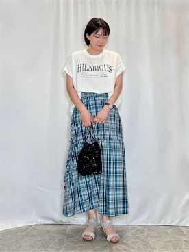 ネリさん(レディース・162cm)の夏コーディネート