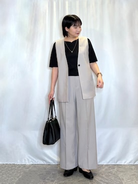 ネリさん（レディース・162cm）の春コーディネート