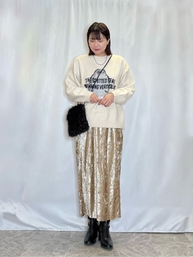 ネリさん(レディース・162cm)の冬コーディネート