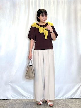 「DRESSTERIOR（ドレステリア）のアイテム」を使った、ネリさん（レディース・162cm）の春コーディネート