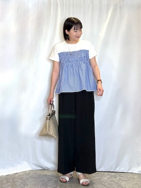 ネリさん(レディース・162cm)の夏コーディネート