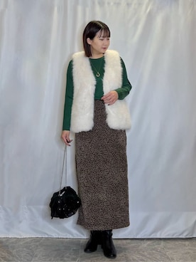 ネリさん(レディース・162cm)の冬コーディネート