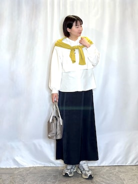 「Lee（リー）のアイテム（バッグ）」を使った、ネリさん（レディース・162cm）の春コーディネート