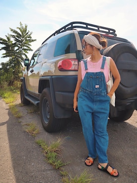 「Chapeau d' O（シャポードオー）のアイテム」を使った、non0910さん（レディース・158cm）の夏コーディネート