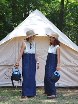 non0910さん（レディース・158cm）の夏コーディネート