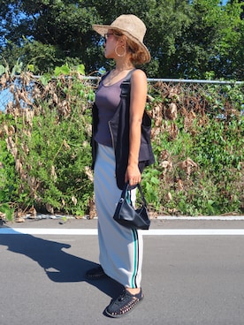 non0910さん（レディース・158cm）の夏コーディネート