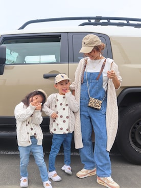 「Polo Ralph Lauren」｜「アイテム（オールインワン・サロペット）」を使った、non0910さん（レディース・158cm）の秋コーディネート