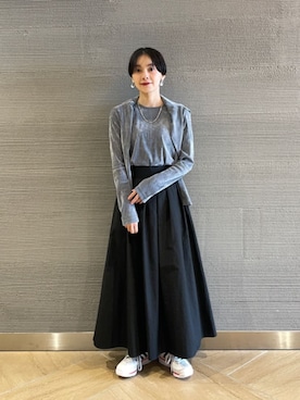 「green label relaxing（グリーンレーベルリラクシング）のアイテム」を使った、山田（yamada）さん（レディース・151cm）の秋コーディネート