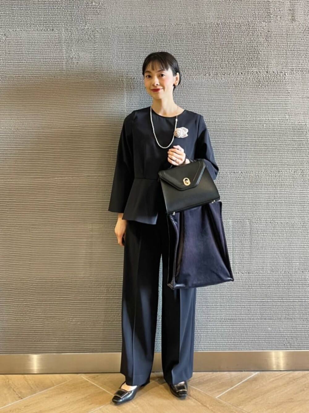 極美品✨ バルマン スーツ セットアップ ブローチ M相当 グリーン系