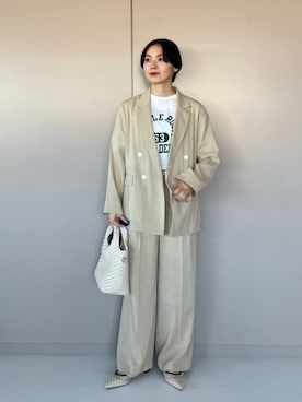 山田（yamada）さん（レディース・151cm）の春コーディネート