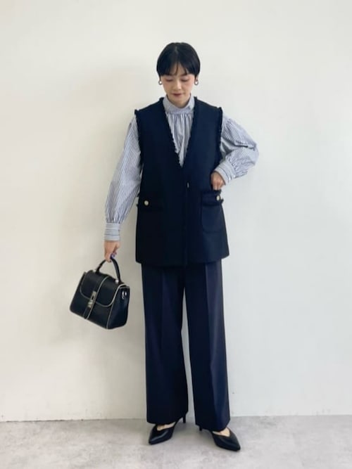 セール】 ［size SHORT/TALLあり］パウドレ ワイド パンツ