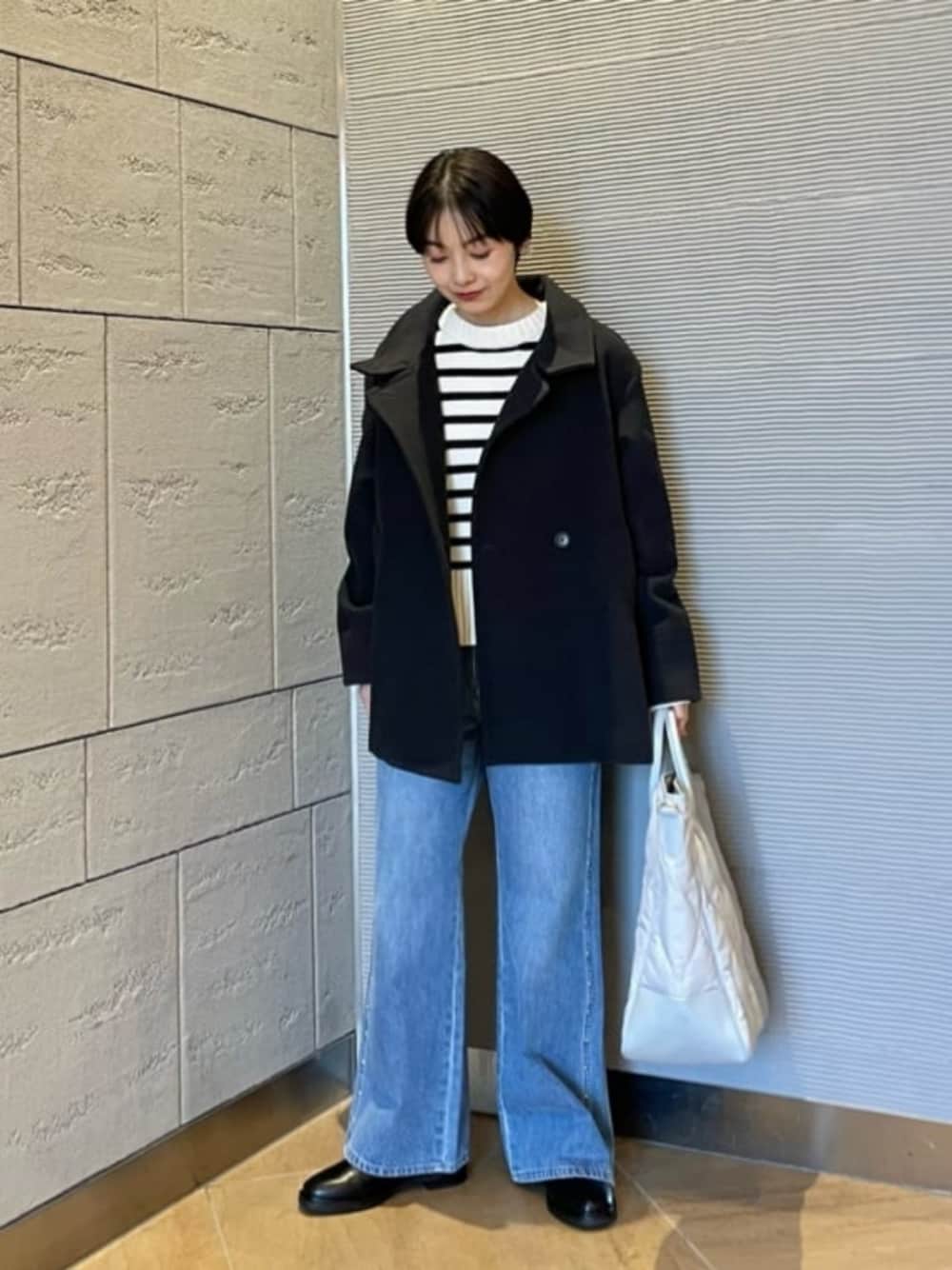 size SHORT/TALLあり］SENTDALE WOOL スタンドカラー ミドル