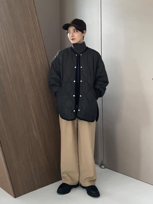 セール】［size SHORTあり］リバーシブル キルティング ブルゾン