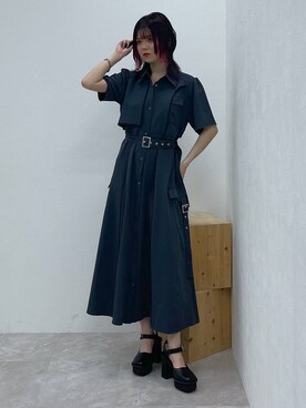 「HARE（ハレ）のアイテム」を使った、Ayumiさん（骨格ナチュラル・レディース・158cm）の夏コーディネート