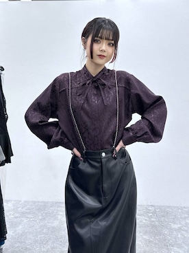「HARE（ハレ）のアイテム」を使った、Ayumiさん（骨格ナチュラル・レディース・158cm）の秋コーディネート