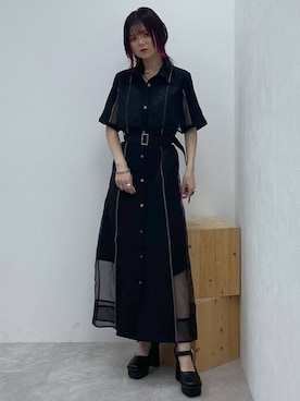 「HARE（ハレ）のアイテム」を使った、Ayumiさん（骨格ナチュラル・レディース・158cm）の夏コーディネート