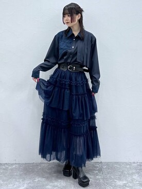 「HARE（ハレ）のアイテム」を使った、Ayumiさん（骨格ナチュラル・レディース・158cm）の秋コーディネート