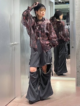 「HARE（ハレ）のアイテム」を使った、Ayumiさん（骨格ナチュラル・レディース・158cm）の春コーディネート