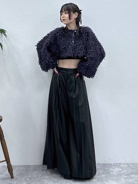 「HARE（ハレ）のアイテム」を使った、Ayumiさん（骨格ナチュラル・レディース・158cm）の秋コーディネート