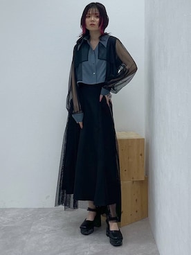 「HARE（ハレ）のアイテム」を使った、Ayumiさん（骨格ナチュラル・レディース・158cm）の夏コーディネート