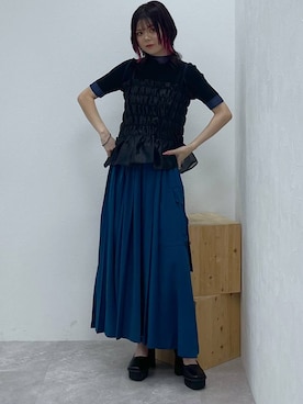 「アイテム（その他トップス）」を使った、Ayumiさん（レディース・158cm・20代）の夏コーディネート