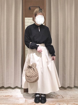 ﾀﾆｶﾞﾜさん（レディース・148cm）の春コーディネート