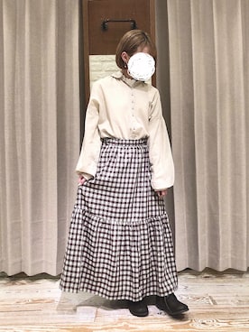 ﾀﾆｶﾞﾜさん（レディース・148cm）の春コーディネート