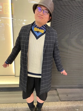 「Steven Alan（スティーブンアラン）のアイテム（スラックス）」を使った、piavocomusoさん（メンズ・172cm）の春コーディネート