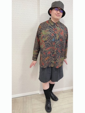 「原宿」｜「アイテム（ブーツ）」を使った、piavocomusoさん（メンズ・172cm）の春コーディネート