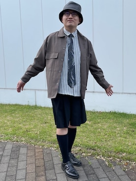 「JEANS MATE（ジーンズメイト）のアイテム」を使った、piavocomusoさん（メンズ・172cm）の春コーディネート