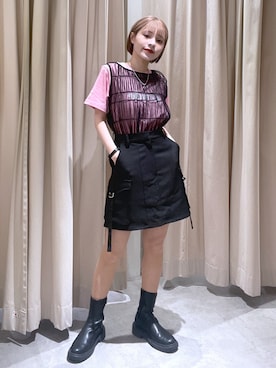 YUURIさん（レディース・146cm）の春コーディネート