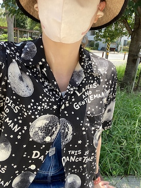 「Big John（ビッグジョン）のアイテム」を使った、きんぎょさん（レディース・158cm）の夏コーディネート