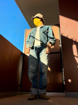 「アイテム（ジャケット/アウター）」を使った、きんぎょさん（レディース・158cm）の秋コーディネート