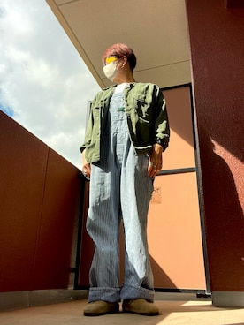 「アイテム（ジャケット/アウター）」を使った、きんぎょさん（レディース・158cm）の秋コーディネート